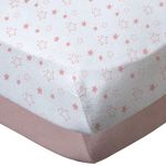 Babycalin 2er-Set Spannbettlaken aus rosa 70x140 cm