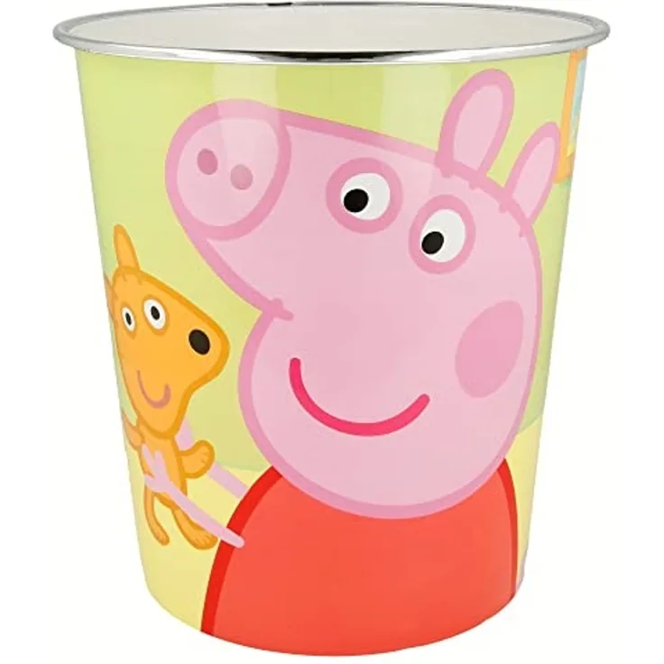 Storline Papierkorb Kinder Papierkorb Mülleimer Kunststoff Abfalleimer, Minnie Maus Peppa Pig Frozen PAW Patrol Spiderman Avengers