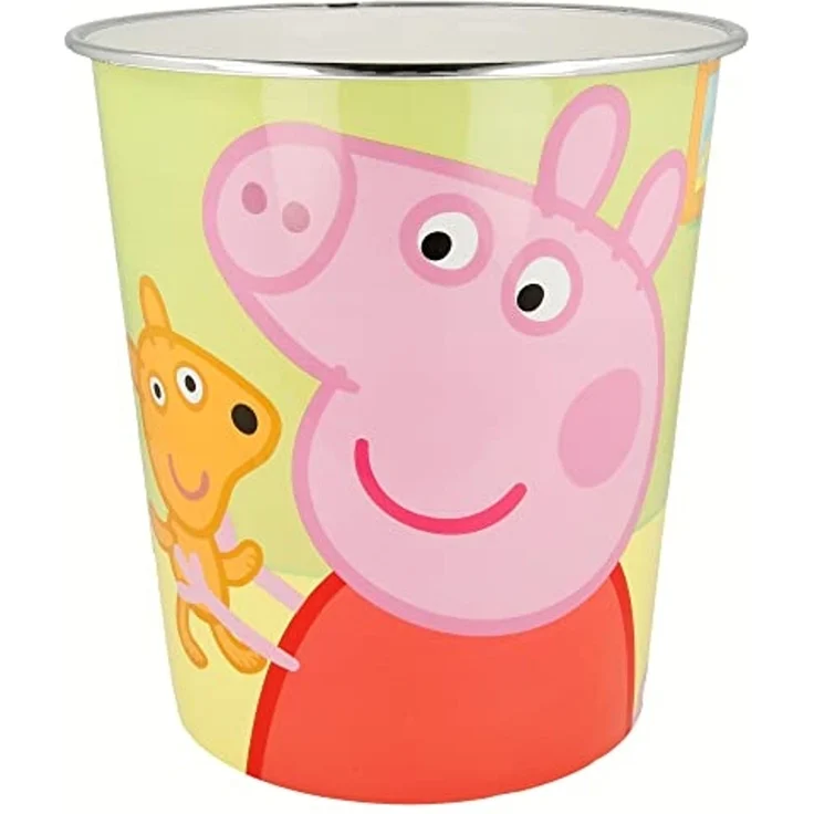 Storline Papierkorb Kinder Papierkorb Mülleimer Kunststoff Abfalleimer, Minnie Maus Peppa Pig Frozen PAW Patrol Spiderman Avengers – Bild 1