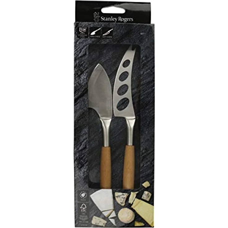 Stanley Rogers Käsemesser Käsemesser-Set für Weich- und Hartkäse – Bild 7