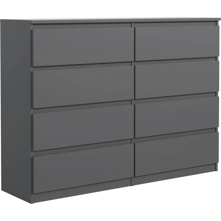 meble masztalerz Kommode Mit 8 Schubladen - 120 cm breit – modern, praktisch & geräumig – Bild 1