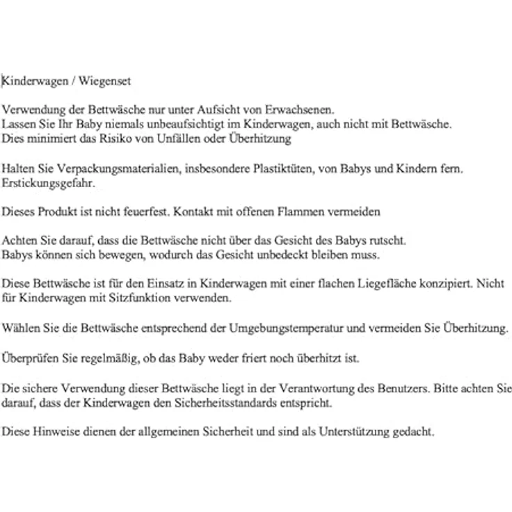 Kinderwagenset Baby Bettwäsche für Kinderwagen Bezüge Decke Kissen 2-4 tlg (Blau, 2 tlg) – Bild 6