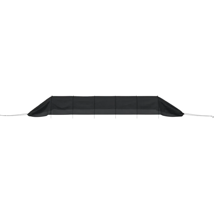 vidaXL Netztunnel 4 Stk. Schwarz Stahl und Polyethylen 3281504 – Bild 5