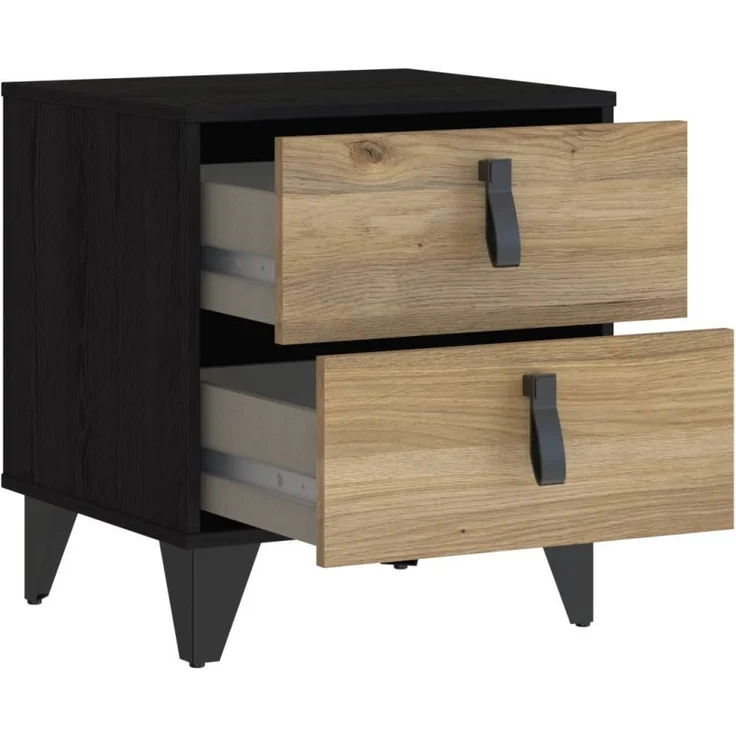 Jugendzimmer LYA mit 4-trg. Schrank Optik: Mauvella / Cabezone Eiche – Bild 5