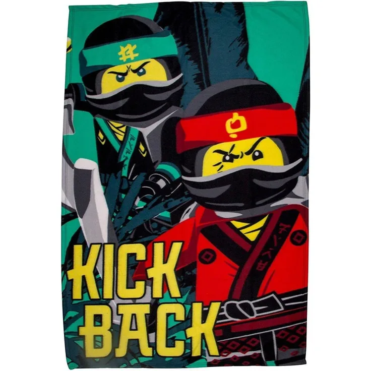 LEGO The Ninjago Movie - Fleecedecke 100x150 cm