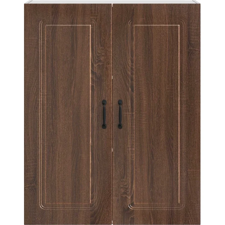 Hängeschrank, Küchenschrank Braun Eichen-Optik 80 x 31 x 100 cm – Bild 6