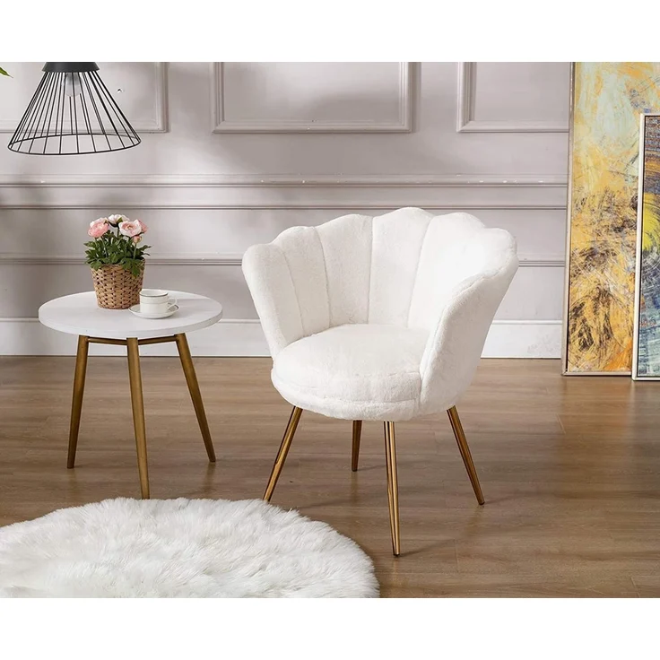 WAHSON OFFICE CHAIRS Loungesessel Sessel Weicher Samt Armlehnstuhl – Bild 2