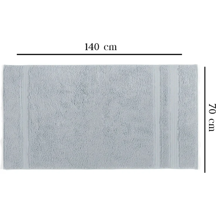 Mijolnir 'London Bath (70 x 140) - Blue' Badetuch, Blau, 70 x 140 cm – Bild 3
