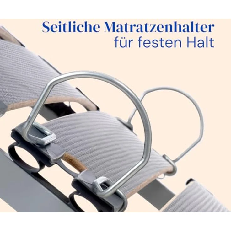 Geriafy - Elektrisch verstellbares Bett mit höhenverstellbaren Beinen und viskoelastischer Professional V3 Matratze 80x200 cm | Wasserdichter Bezug | Komfort Bett – Bild 5