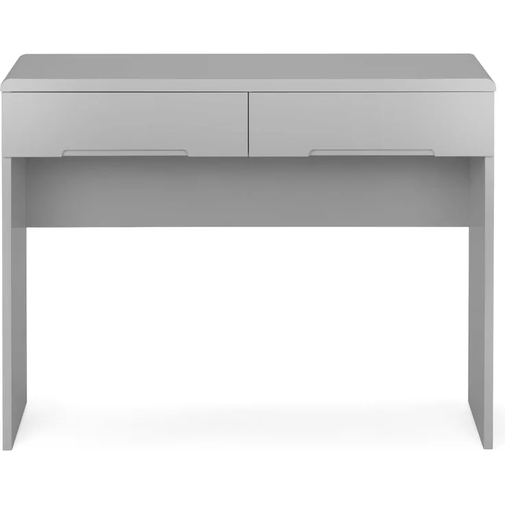 Julian Bowen Manhattan Frisiertisch mit 2 Schubladen, grau