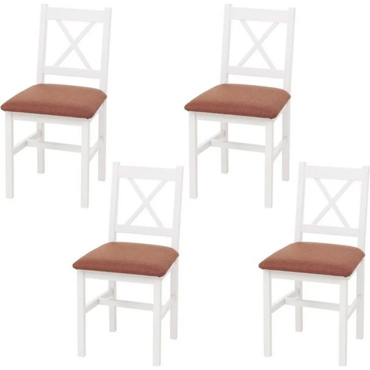 MCW Esszimmerstuhl MCW-F77-S4 (Set, 4 St), Stabile Konstruktion, Massives Holz – Bild 4