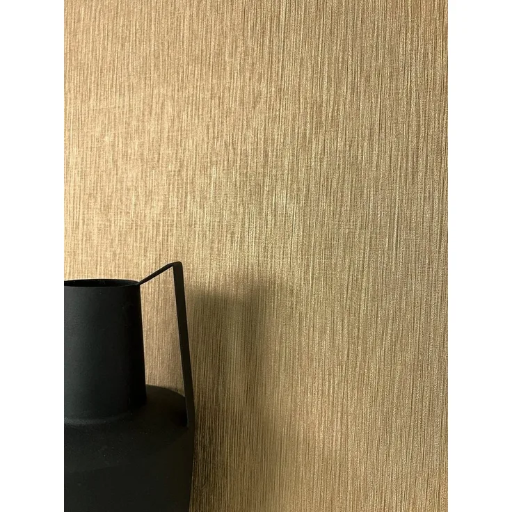 Newroom Vliestapete, Gold Tapete Modern Unifarbe - Universal Einfarbig Glitzer Uni Glamour Struktur Monochrom für Wohnzimmer Schlafzimmer Küche