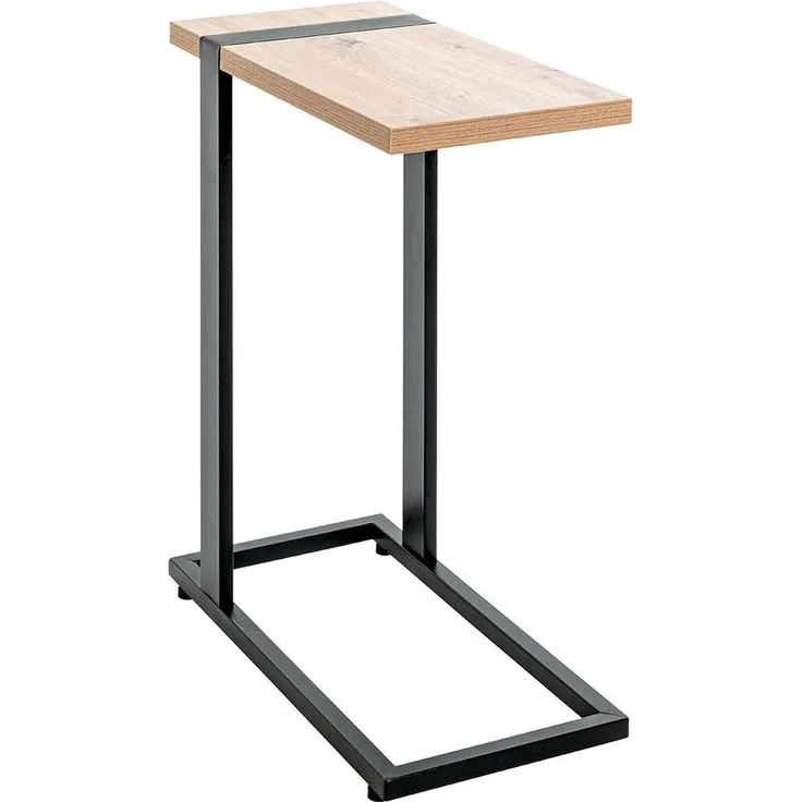 Beistelltisch Sammy / Saragossa, Holzfarben, 24 x 64 x 49 cm