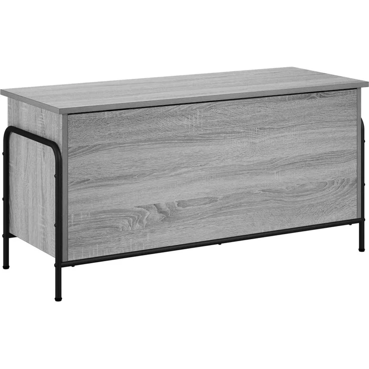 vidaXL Aufbewahrungsbox Sonoma-Grau 80 x 40 x 49,5 cm Holzwerkstoff 8013683 – Bild 5
