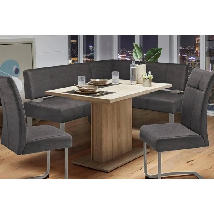 Home affaire Eckbank Rab, in 2 Breiten (180 oder 200 cm), Bezug in verschiedenen Qualitäten – Bild 4