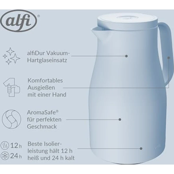 ALFI NEO Isolierkanne soft blue – Bild 4