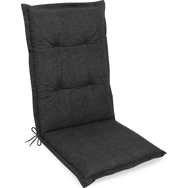 Gardissimo PREMIUM Hochlehner Gartenstuhl Auflagen 120x50x8cm anthrazit – Bild 4