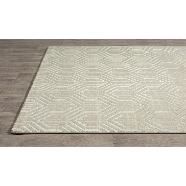 merinos Teppich Creation 50057, rechteckig, Höhe: 10 mm, elegant, glänzend, Kurzflor, pflegeleicht, Wohnzimmer – Bild 3