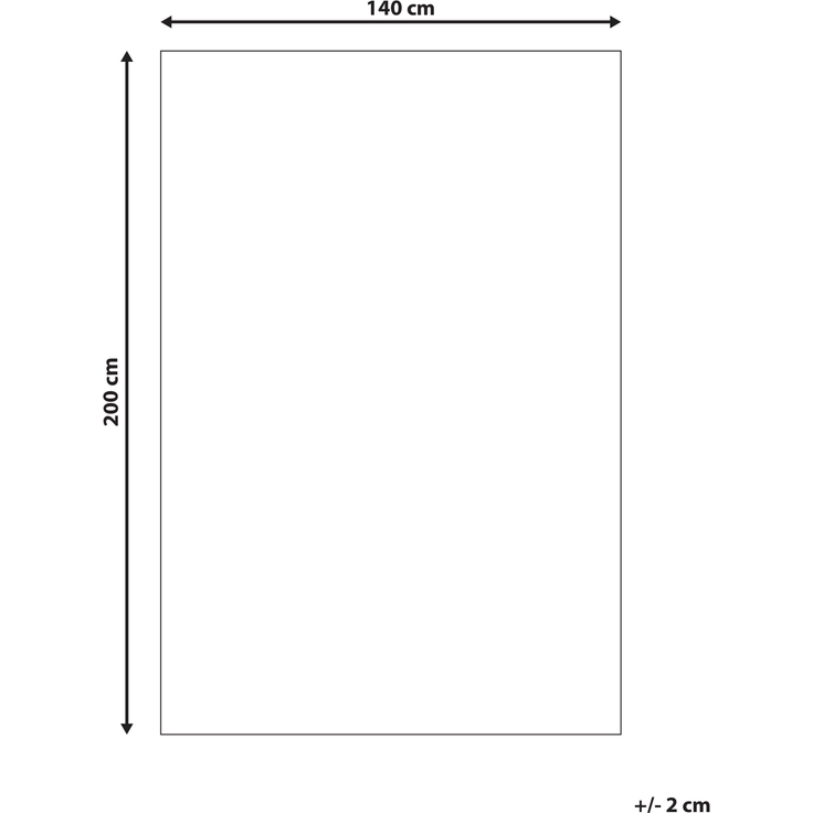 Teppich EGIL Beige 140x200 cm – Bild 2