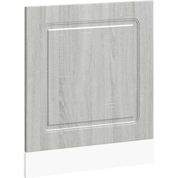 vidaXL Geschirrspülerblende Kalmar Grau Sonoma 60x1,5x57 cm 853663 – Bild 6