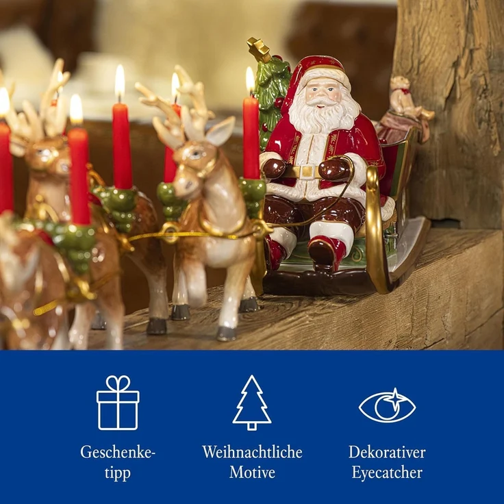 Villeroy & Boch Christmas Toys Memory Santa's Schlittenfahrt – Bild 4
