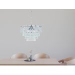 Kronleuchter ORIENT Chrom mit Kristall Behang aus Acryl, Ø 42cm