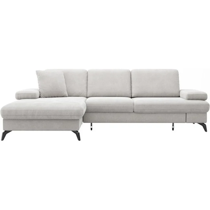 sit&more Ecksofa Morris Jubi L-Form, inklusive XXL-Liegefläche, bzw. Schlaffunktion, Bettfunktion, Armteilverstellung und 1 Zierkissen – Bild 4