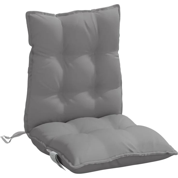 vidaXL Niedriglehner-Auflagen 2 Stk. Grau Oxford-Gewebe 377674 – Bild 5