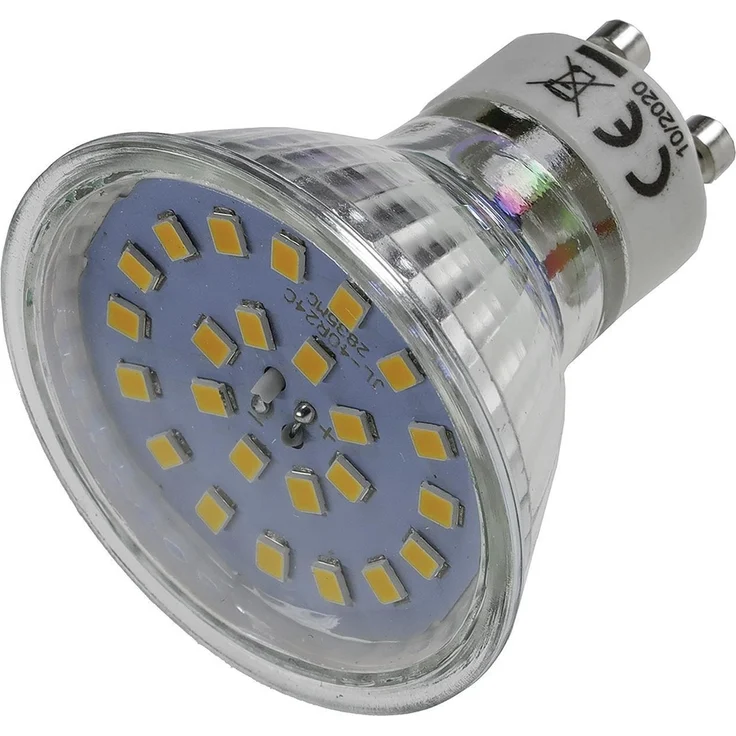 LED Strahler GU10 "H55 SMD"120°, 4000k, 460lm, 230V/4W, neutralweiß – Bild 2