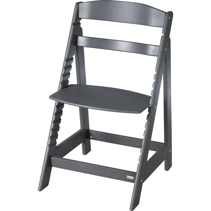 roba Born Up Babyhochstuhl - Set 2in1 inkl. Neugeborenenaufsatz 'roba Style anthrazit' - Mitwachsender Hochstuhl mit Liegefunktion - Ab Geburt - Anthrazit – Bild 11