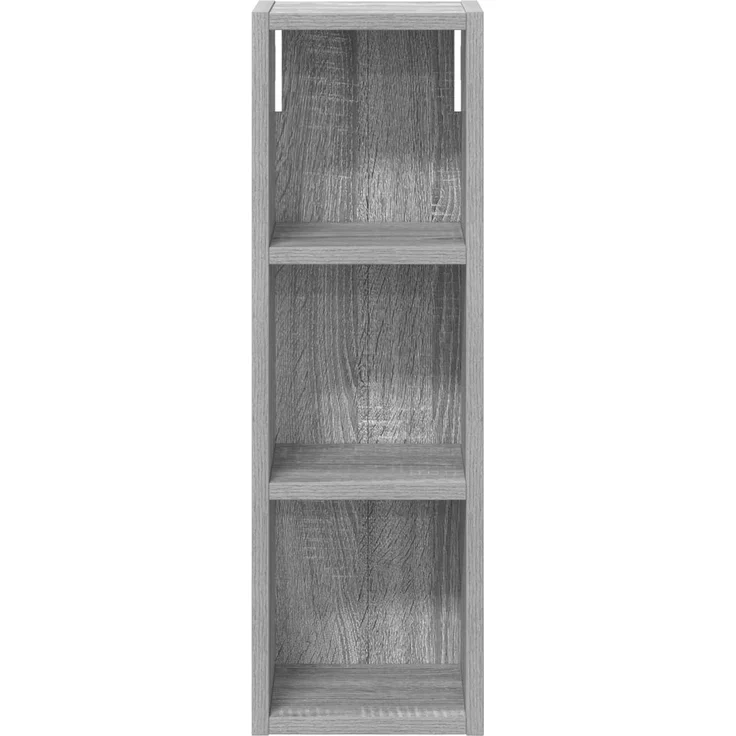 vidaXL Badezimmer-Wandschrank Graues Sonoma 20 x 16 x 62,5 cm 889308 – Bild 4