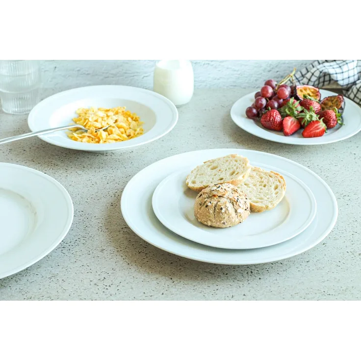 MÄSER Suppenteller ARLONA, Suppenteller Set, Porzellan, (6 St)
