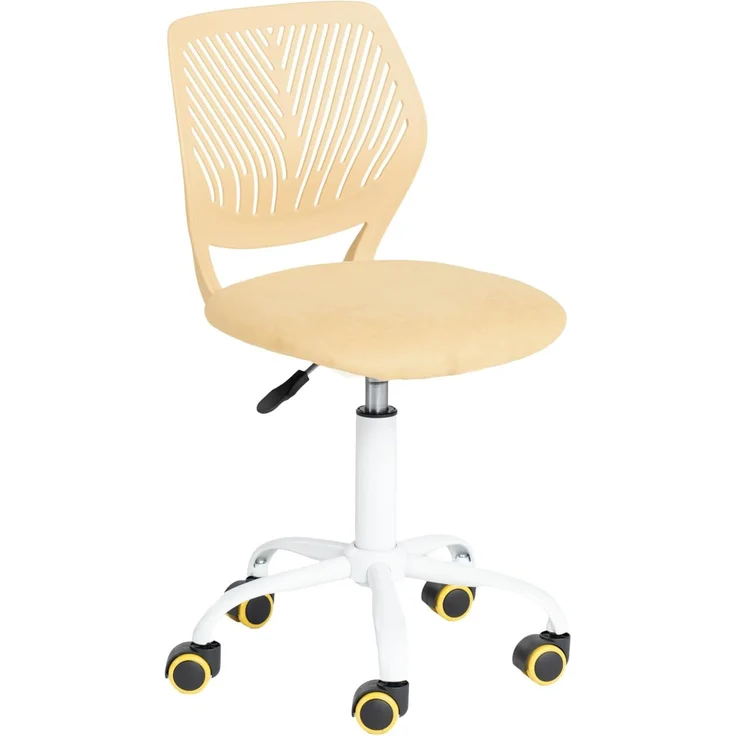 FurnitureR Bunte Schreibtischstuhl, Modernes verstellbares Design Computer Sitz, Swivel Armless Stuhl, Kinderzimmer, Home Office Task Chair – Bild 1