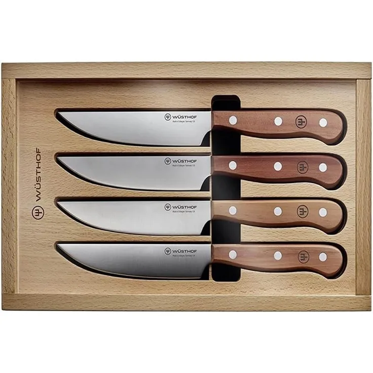 Wüsthof 1069560402 Steakmesserset, Edelstahl