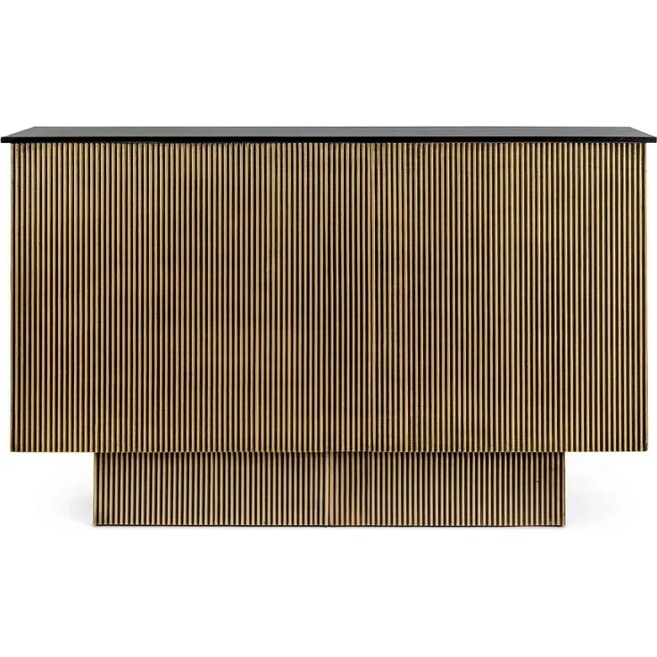 Barschrank Virat aus Mangoholz, 160 cm