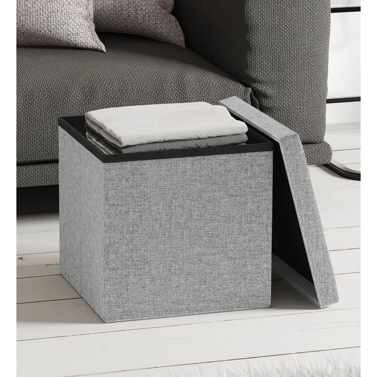 VCM Sitzbank Boxas 921038 Grau H. 38 x B. 38 x T. 38 cm – Bild 4