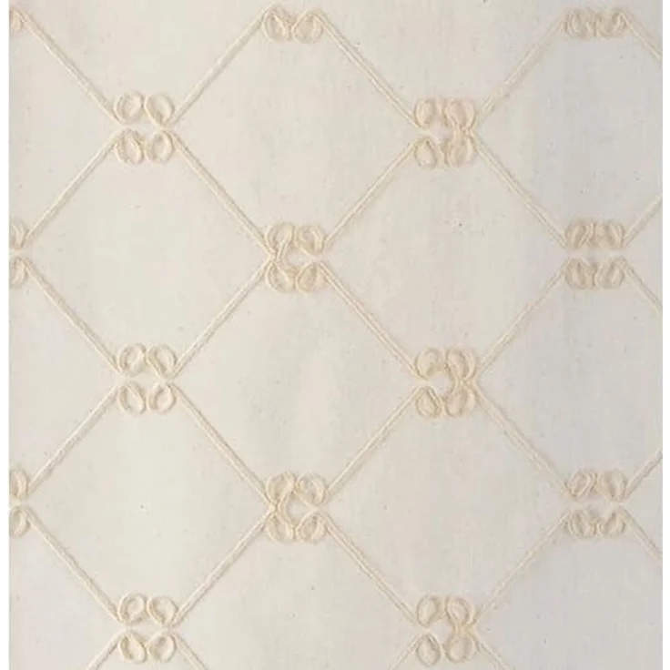 spirella Duschvorhang TRENTO Breite 180 cm, Anti-Schimmel Textil-Duschvorhang, schwere Qualität Baumwolle / Polyester, mit erhabener Stickerei, 180x200 cm, waschbar, Made in Europe – Bild 4