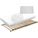 Wolkenwunder Wellflex Maxi Matratze / Lattenrost / Hygieneauflage 80x200 cm