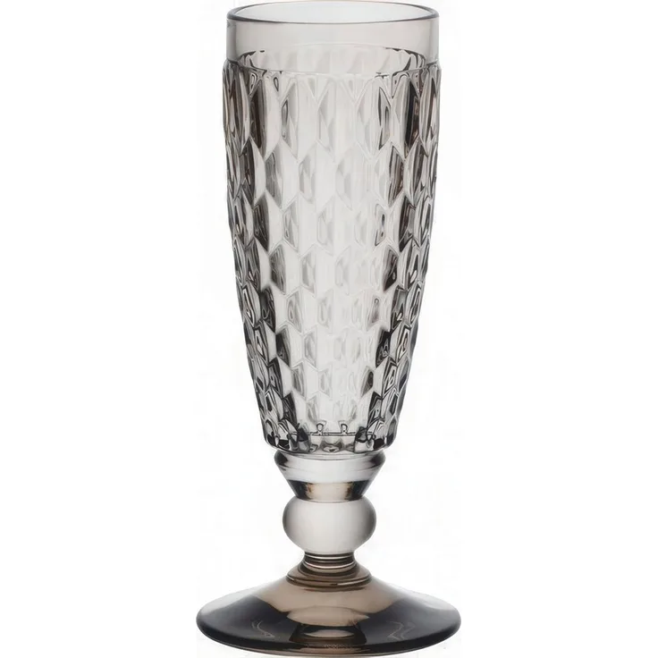 Multipack Villeroy & Boch Boston coloured Sektglas smoke - 4 Stück
