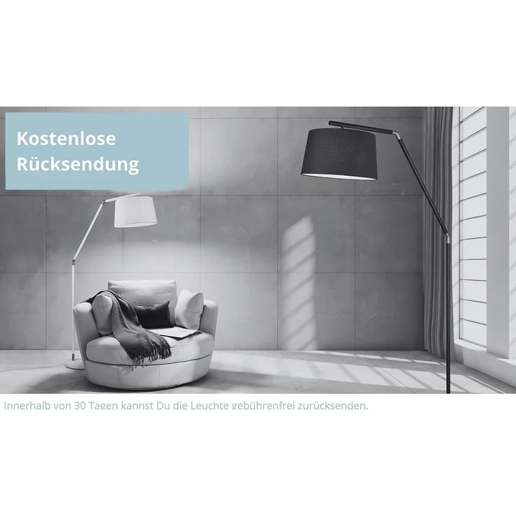 lightling LED Tischleuchte Inga, LED fest integriert, Warmweiß, mit Schnurschalter, IP20 Indoor, Flamingo-Design, pink – Bild 3