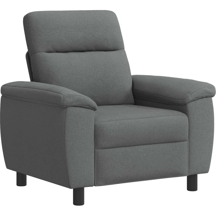 vidaXL Sofa Dunkelgrau 95 x 90 x 95 cm Stoff 42040896 – Bild 1