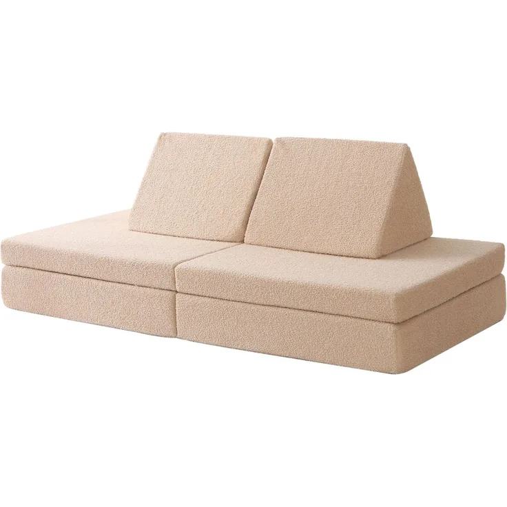 Hakuna Matte Kindersofa Modulares Sofa für kreatives Spielen und Entspannen 150x66x52.5cm, 4 Teile