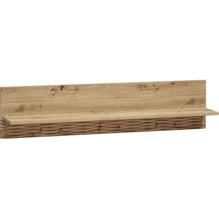 Regal Wandboard ARTA-131 in Artisan Eiche Nb, B/H/T: ca. 120/28/22 cm