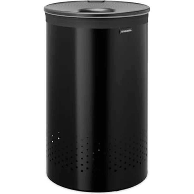 Brabantia Wäschebox Matt Black, 60 L, mit herausnehmbarem Wäschesack – Bild 1