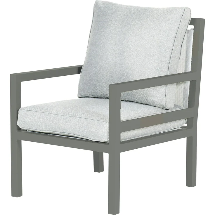 Garden Impressions BLAKES Loungesessel Dining Sessel mit Alu-Gestell - barista – Bild 1