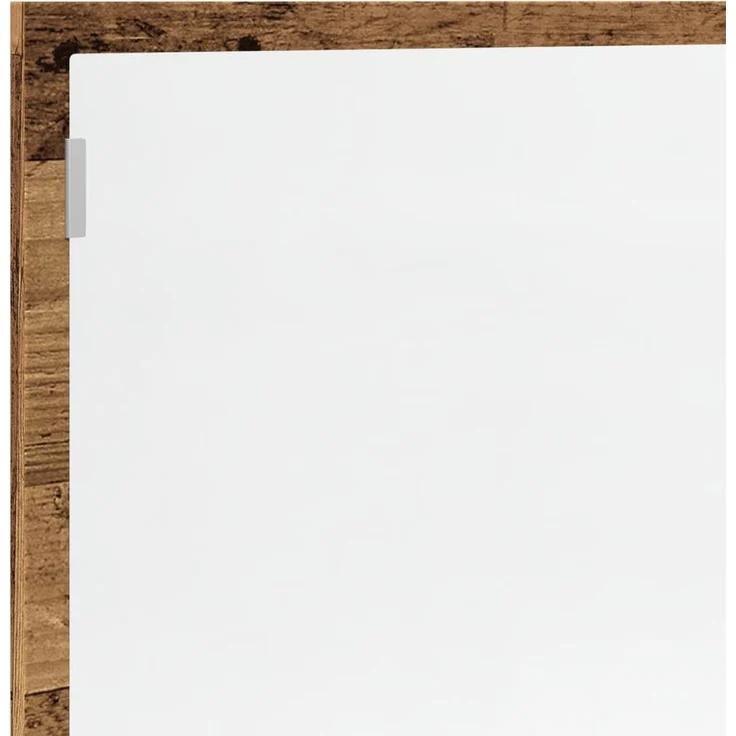 vidaXL LED-Badspiegel Altholz-Optik 100x8,5x37 cm Holzwerkstoff 856275 – Bild 7