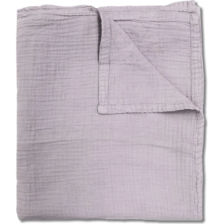 Sleezzz® Musselin Decke lila 150 x 200 cm – Bild 1