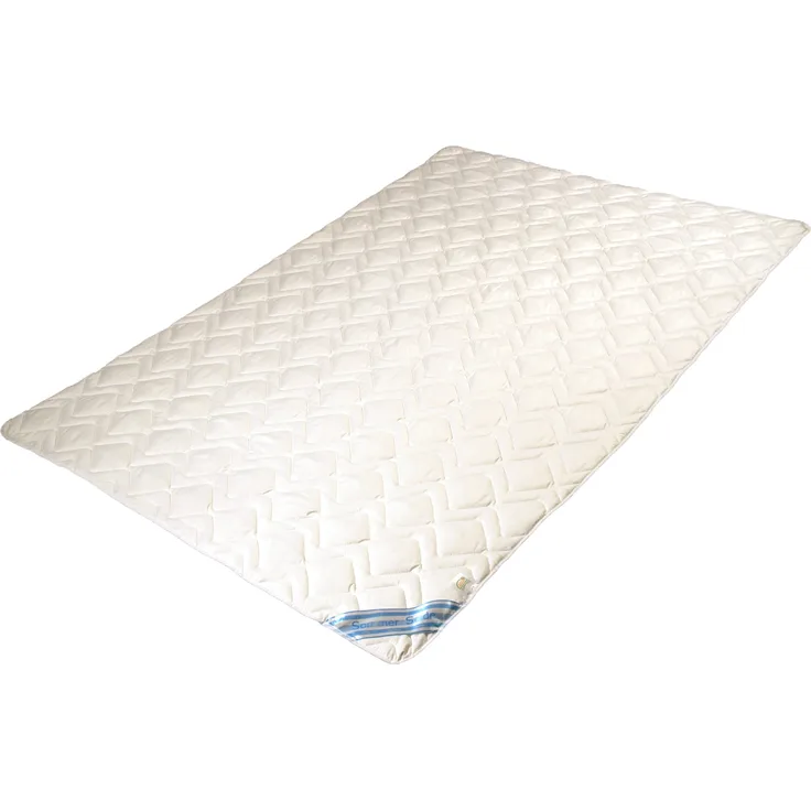 Super softiges Wildseiden Steppbett Sommerdecke 155x220 cm Microfaser-Feinbatist