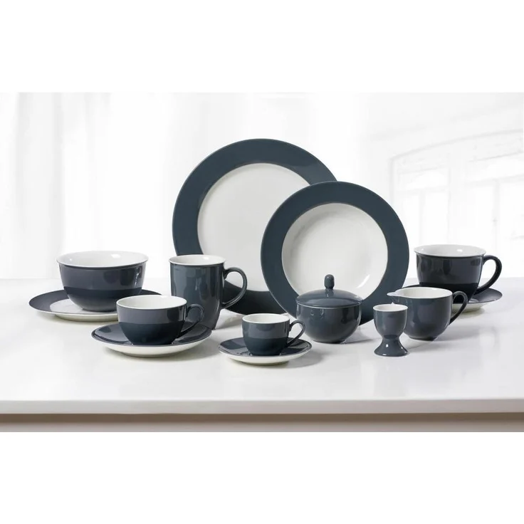 Geschirr-Serie Doppio anthrazit - Espressotasse Doppio anthrazit – Bild 2