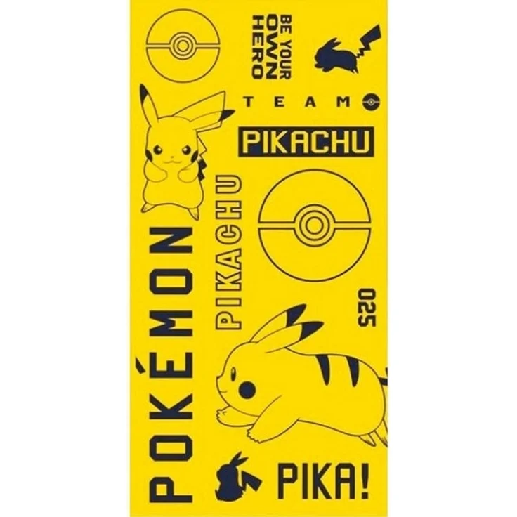 Pokémon Pool-Accessoire Farbenfrohes Baumwoll-Strandtuch, 70cm x 140cm – Bild 2